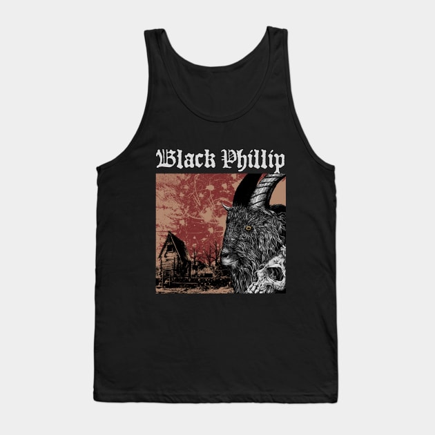 The Evil Goat - Black Phillip Tank Top by naufaladhip